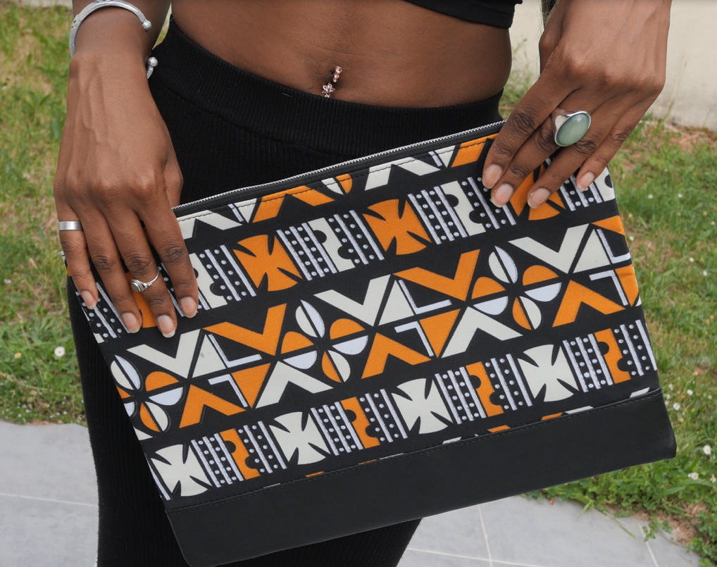 Pochette grand format bi matière – Image 2