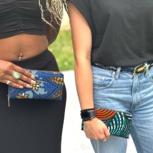 Portefeuille Minimaliste Motifs Wax