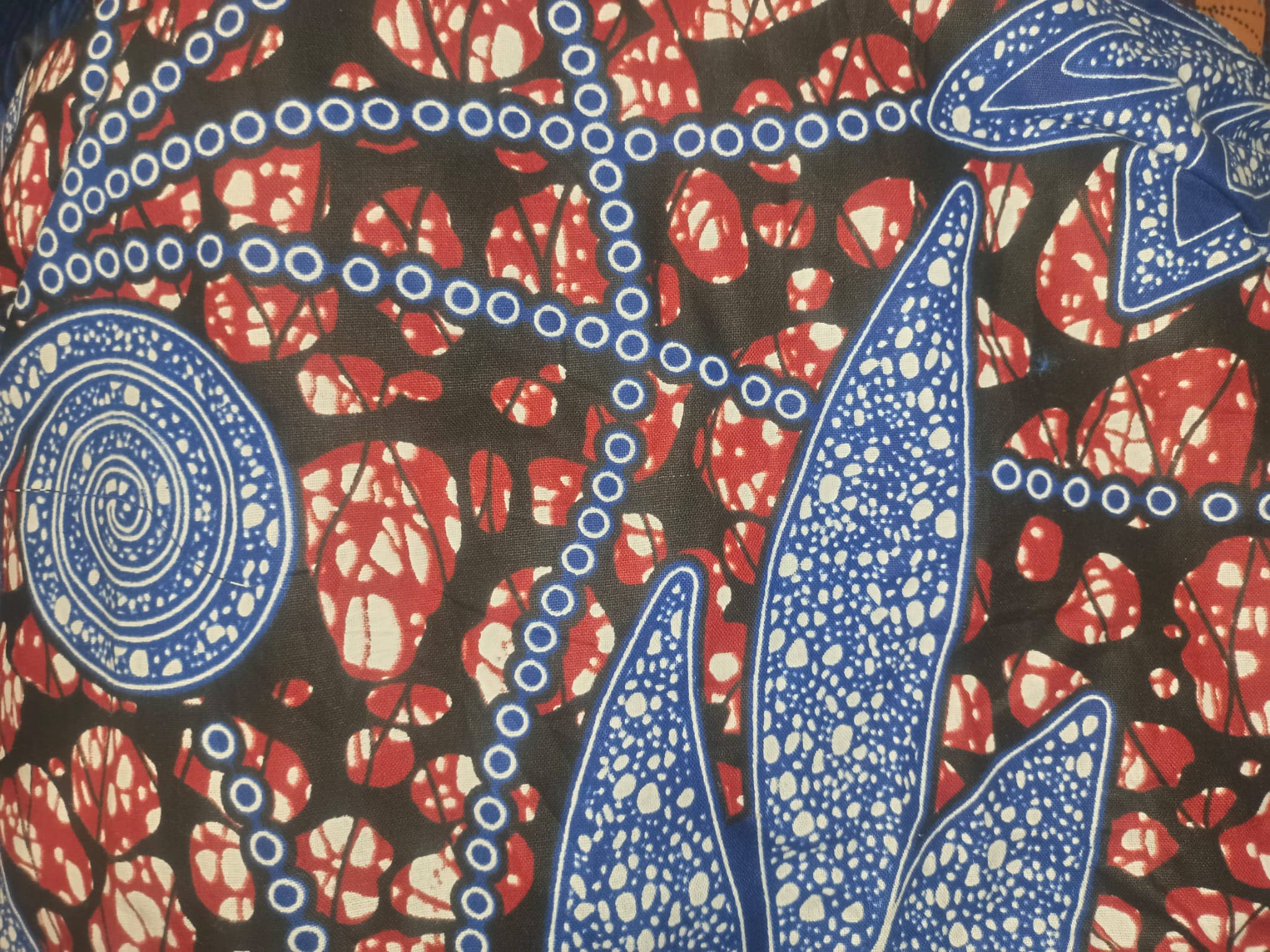 Lanière en Tissu Wax - Pour Téléphone, Badge ou Clés – Image 13