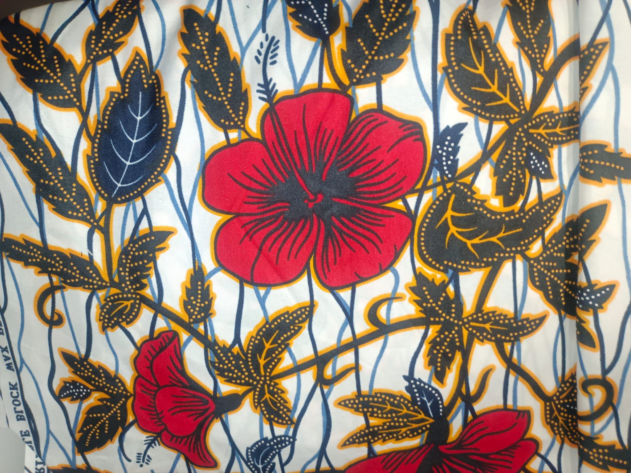 Lanière en Tissu Wax - Pour Téléphone, Badge ou Clés – Image 11