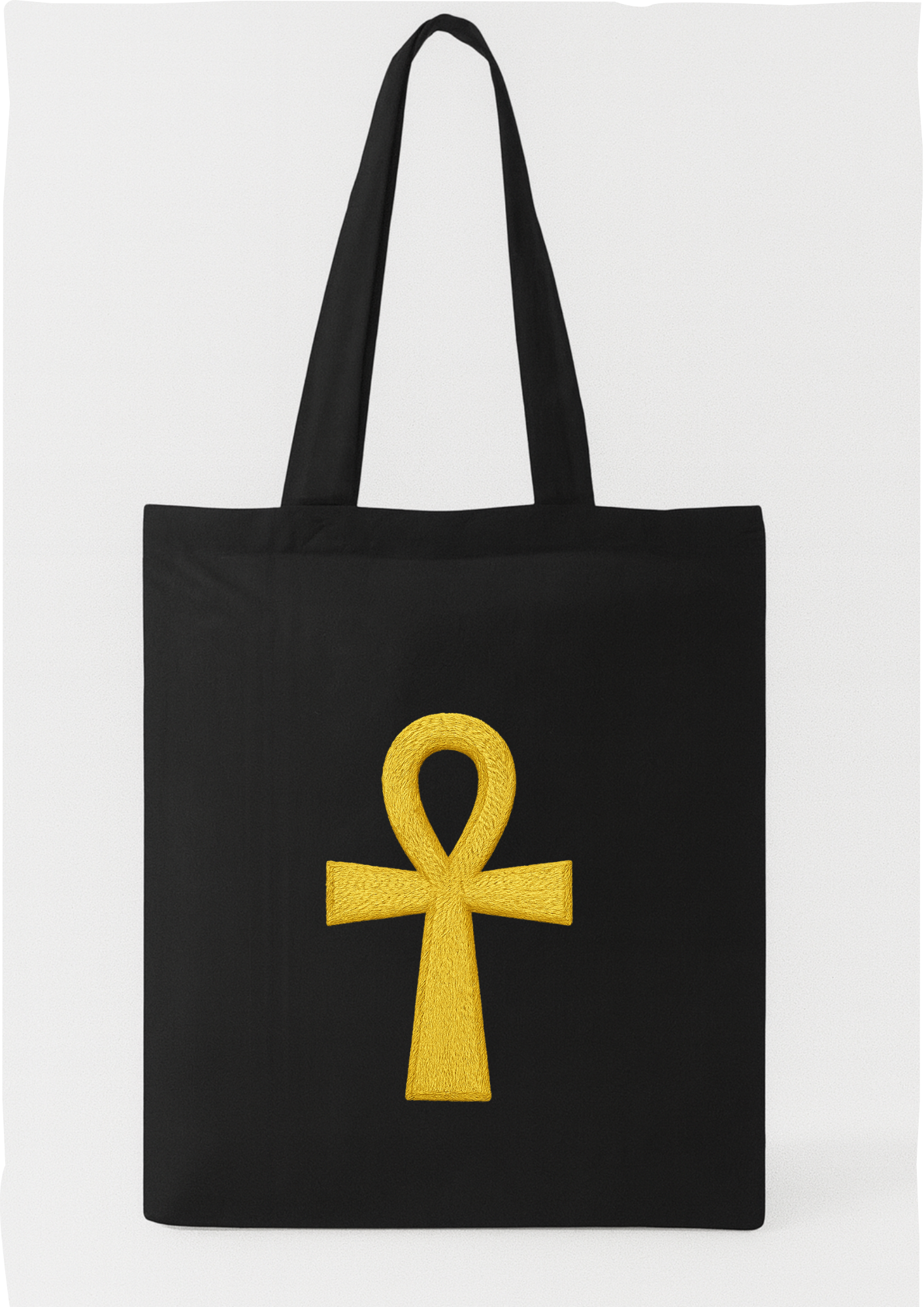 TOTE BAG - CROIX DE ANKH OR