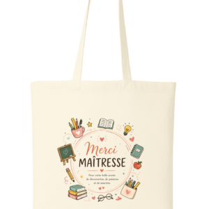 TOTE BAG -MERCI MAITRESSE