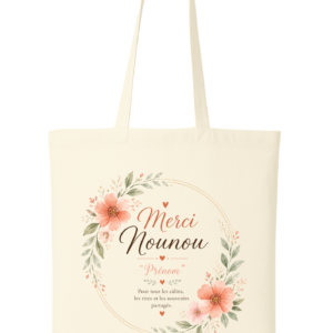 TOTE BAG -MERCI NOUNOU