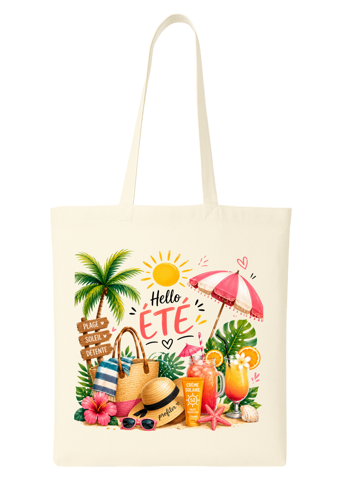 TOTE BAG -VIVEMENT L'ETE